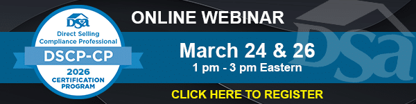 DSA DSCP Certification Registration for 2026